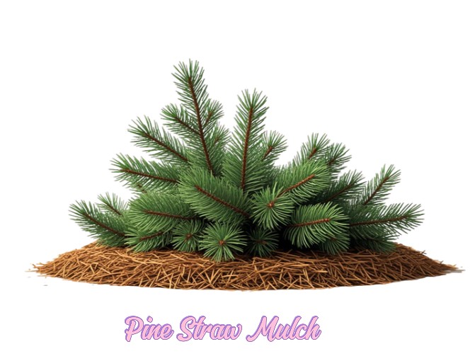 pine straw mulch image 