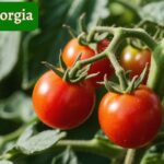 Tomato plant in Georgia