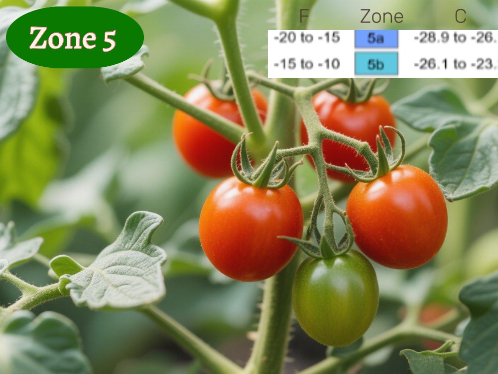 planting tine for tomatoes in zone 5