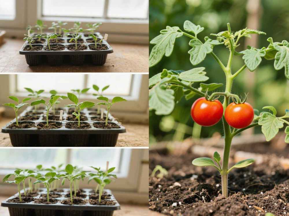 Where to plant tomato tomato seedlings indoor, tomato plant outdoor