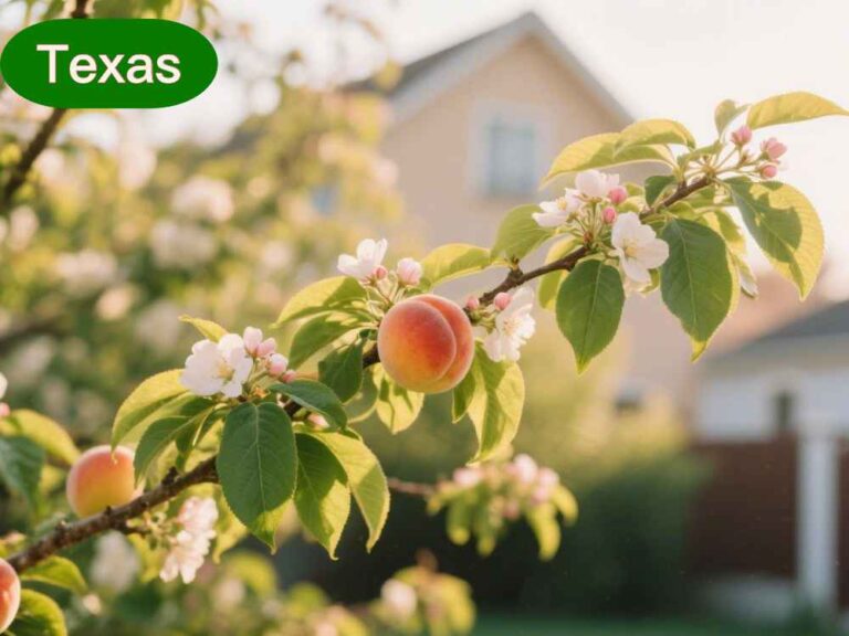 peach tree in texas