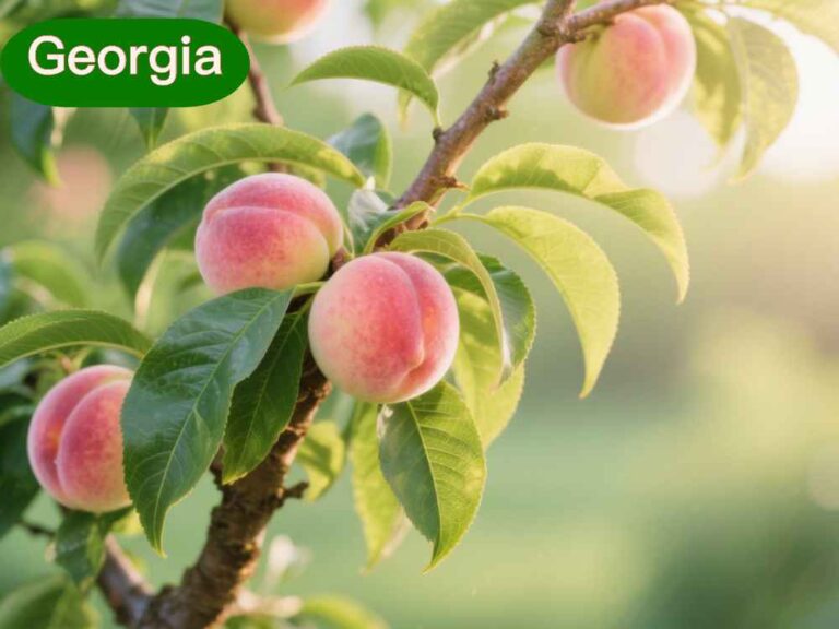 peach tree in georgia