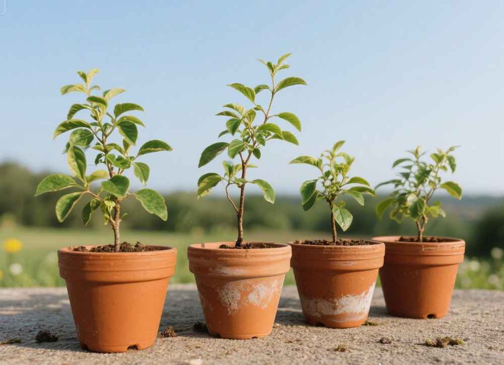 Can you plant trees in the fall  pots wih trees
