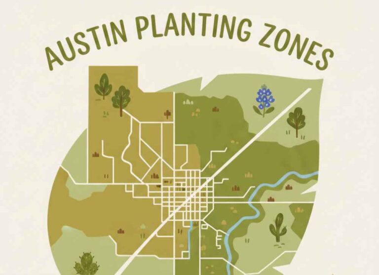 Austin Planting zones