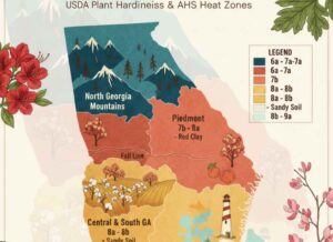 Georgia Planting Zones