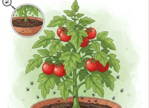 How to get rid of gnats on tomato plants