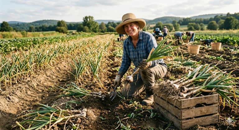 How To Harvest And Store Garlic?