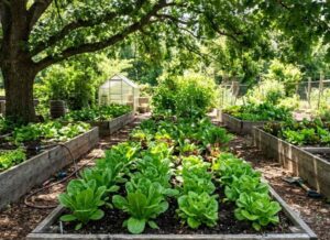growing lettuce in summer