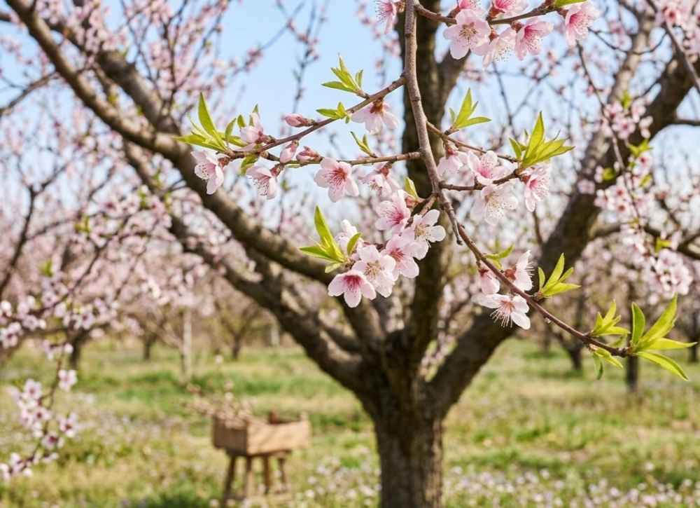 spring peach tree