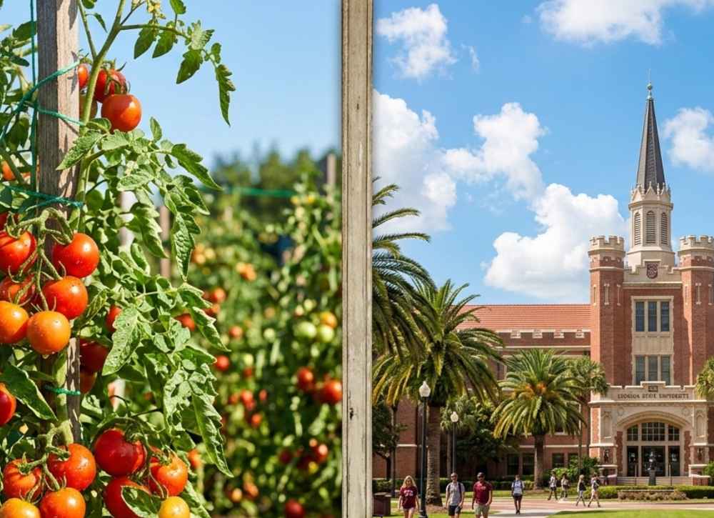 growing tomatoes in florida's summer