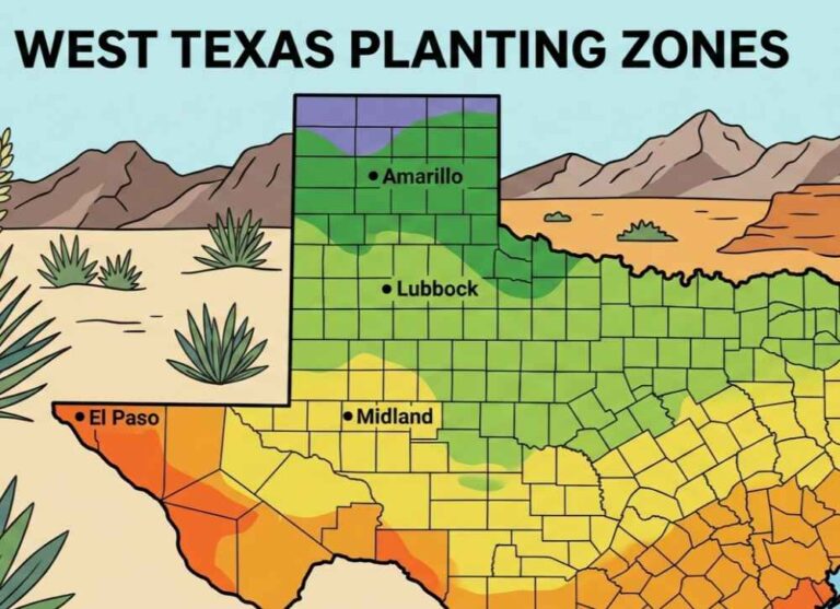 West texas planting zones