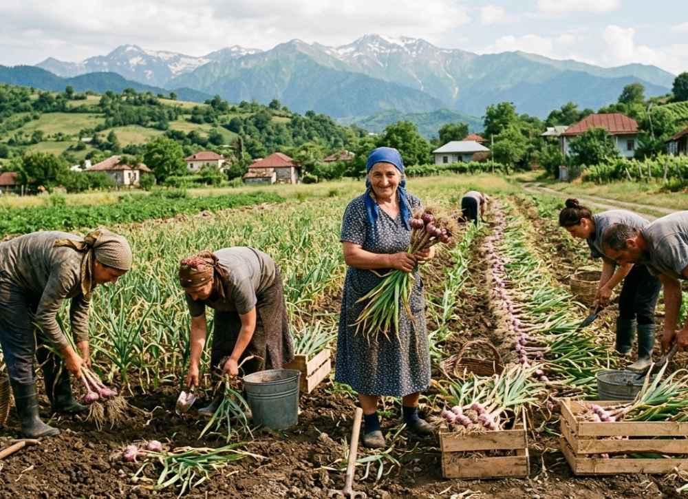 _When to Harvest Garlic in Georgia