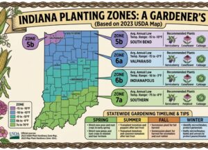 Indiana planting zones
