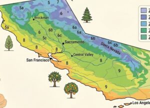 California planting zones