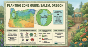 Planting Zone is Salem, Oregon