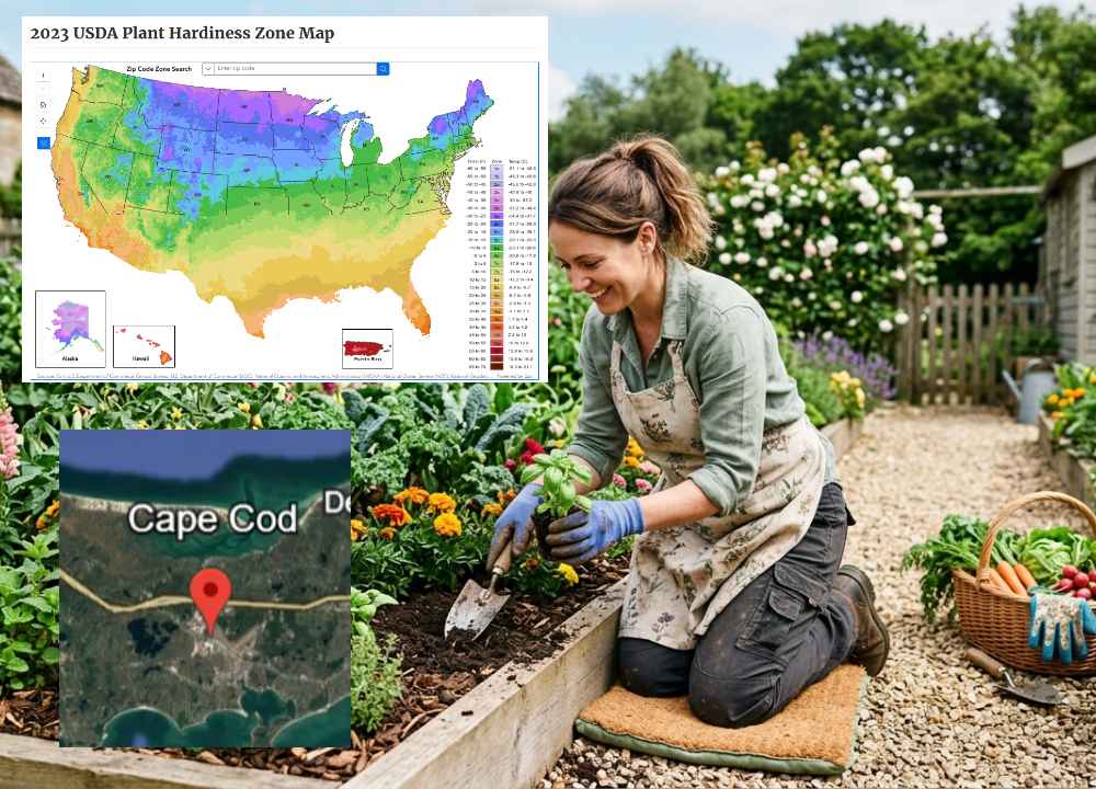 planting zone is Cape Cod