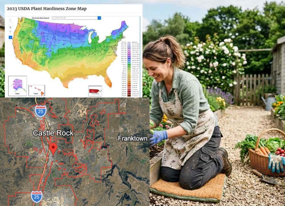 What Planting Zone Is Castle Rock, Colorado?