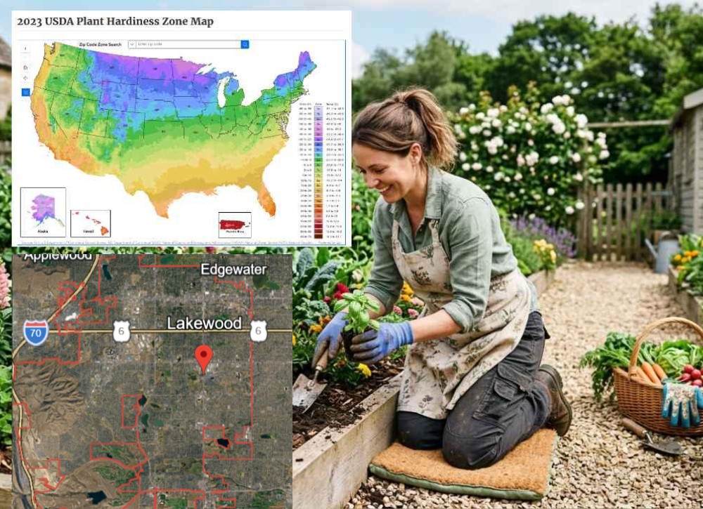 What Planting Zone Is Lakewood, Colorado?
