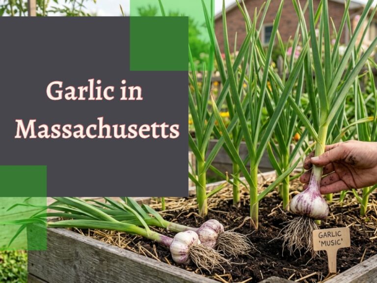 Garlic in Massachusetts