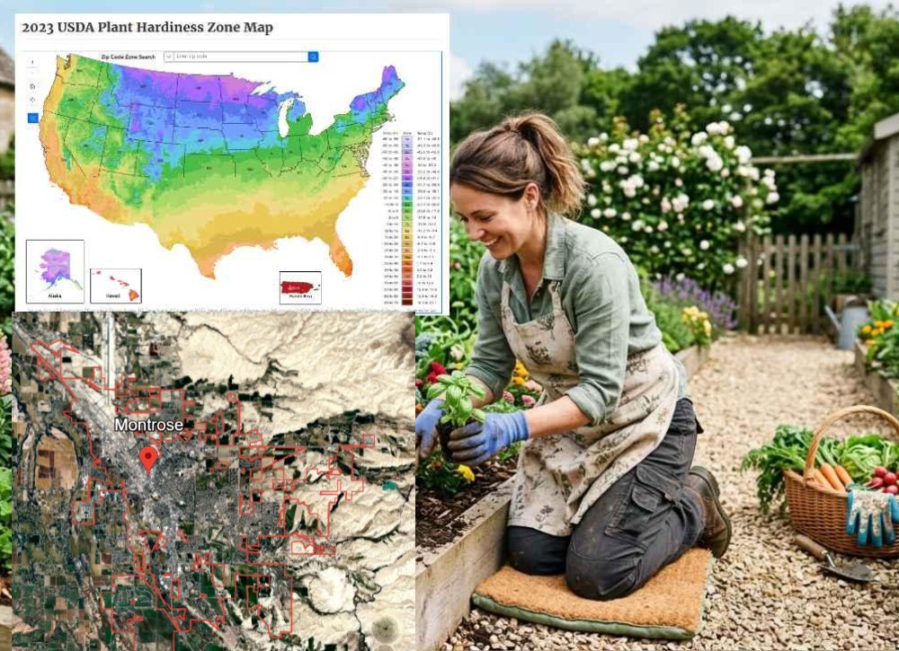 What Planting Zone Is Montrose, Colorado?