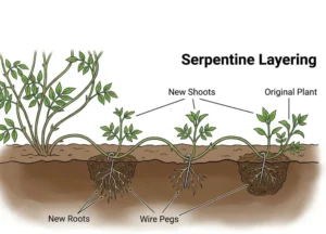 serpentine layering