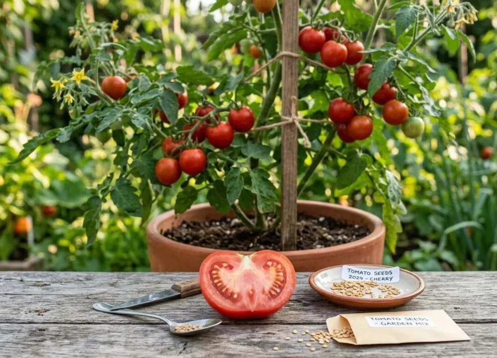 planting tomato in october