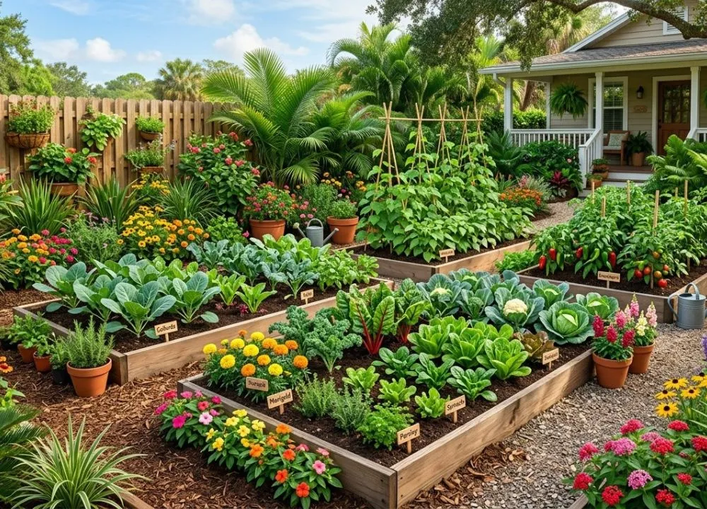 plants that are suitable to plant in florida in october